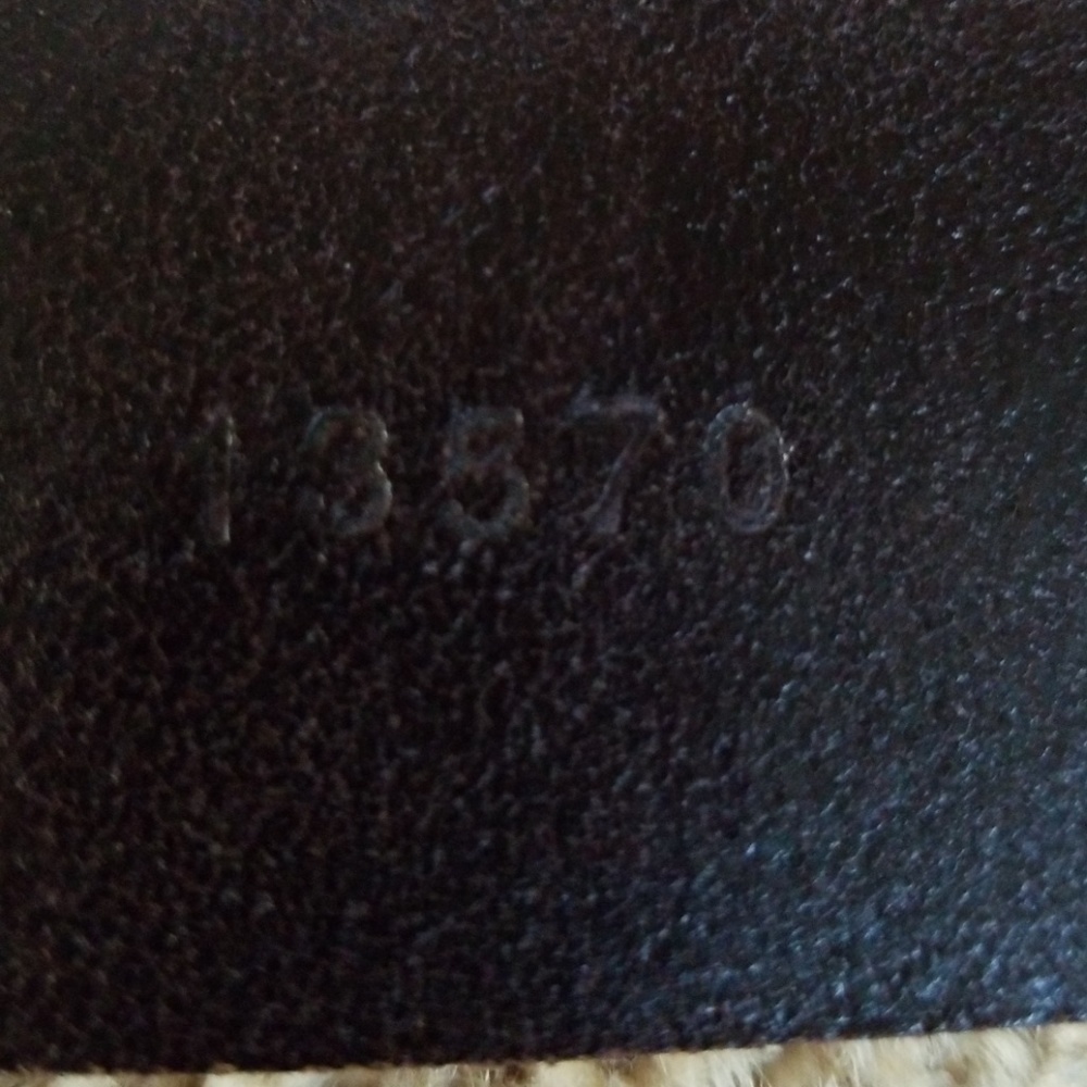 Brand New! Sangiorgio Brown Ribbed Belt - Picture 4 of 6